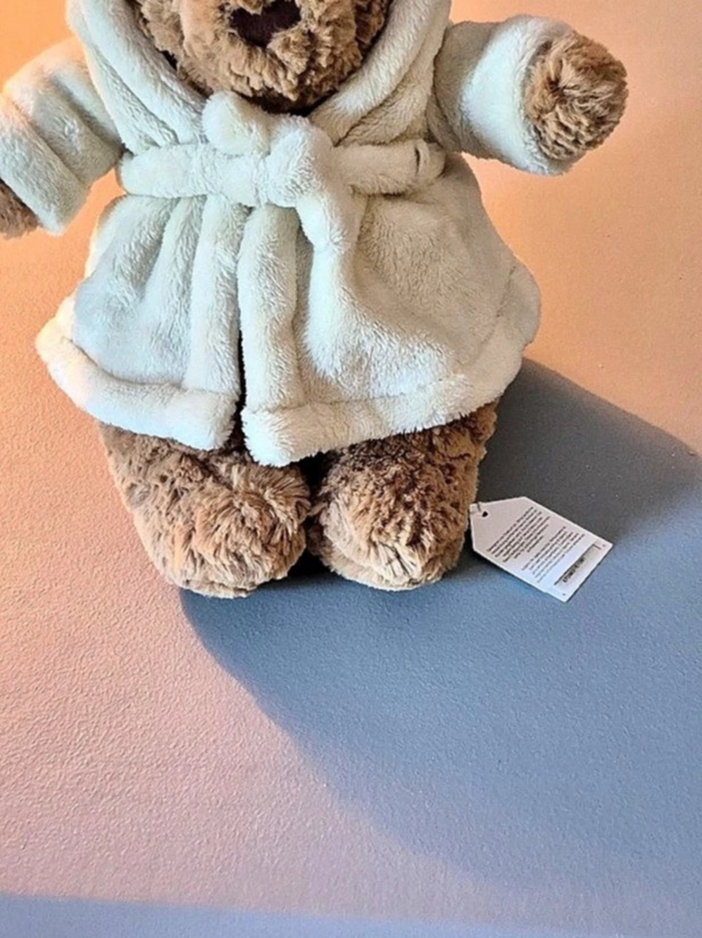 Jellycat Bartholomew Bear Bathrobe Plush Toy NWT